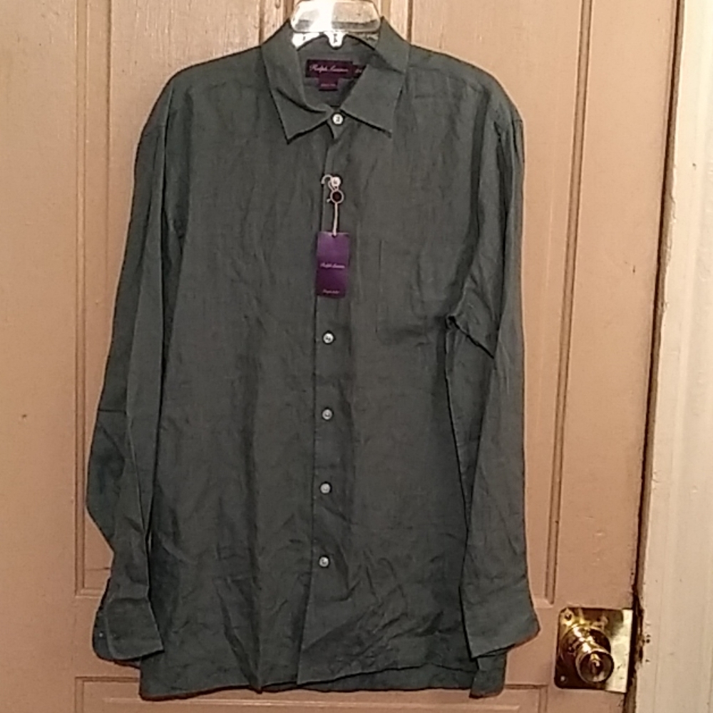 Purple Label Ralph Lauren button down dress shirt
